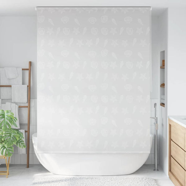 vidaXL Shower Blind 160x240 cm Starfish Pattern