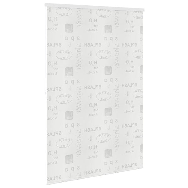 vidaXL Shower Blind 160x240 cm Splash Design