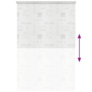 vidaXL Shower Blind 160x240 cm Splash Design