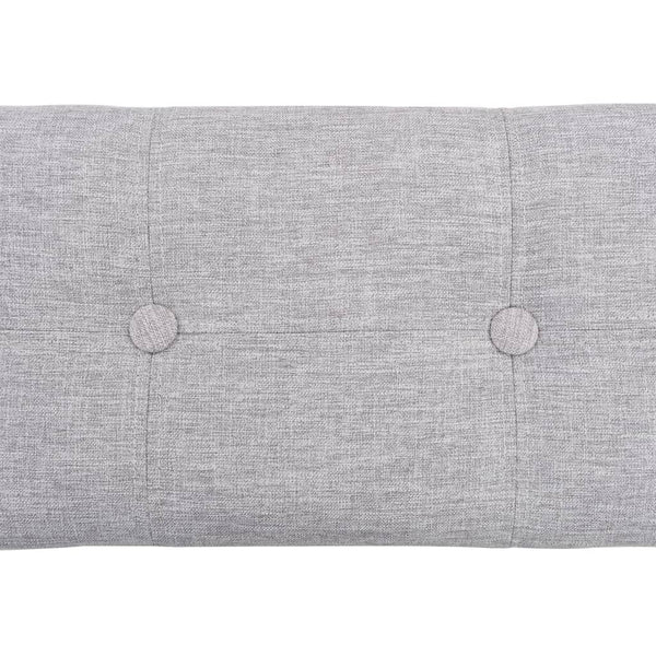 vidaXL Bench Set 2-piece Seagrass Grey