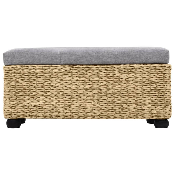vidaXL Bench Set 2-piece Seagrass Grey