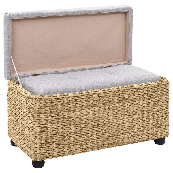 vidaXL Bench Set 2-piece Seagrass Grey
