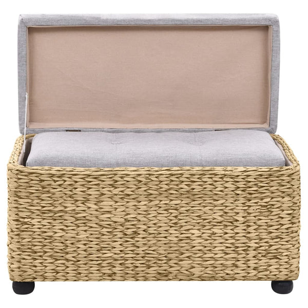 vidaXL Bench Set 2-piece Seagrass Grey