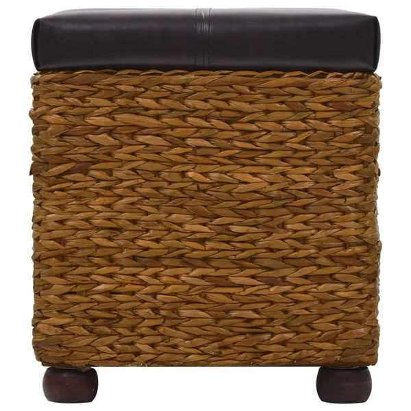 vidaXL Bench Set 2-piece Seagrass Brown