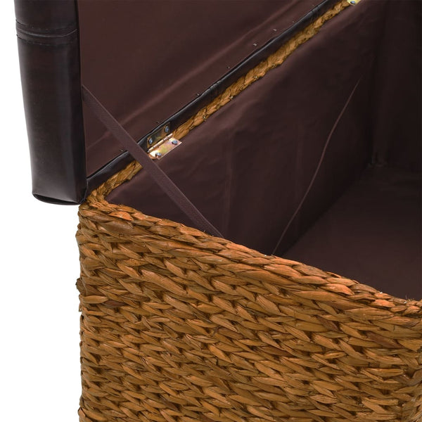 vidaXL Bench Set 2-piece Seagrass Brown