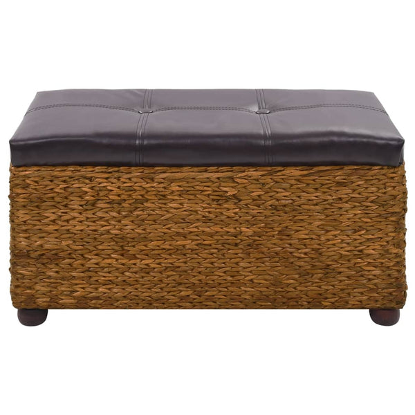 vidaXL Bench Set 2-piece Seagrass Brown