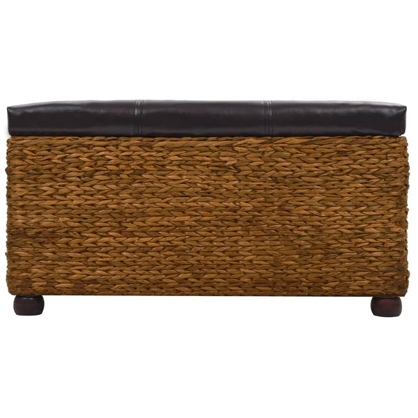 vidaXL Bench Set 2-piece Seagrass Brown