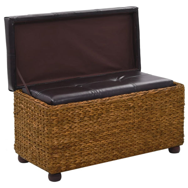 vidaXL Bench Set 2-piece Seagrass Brown