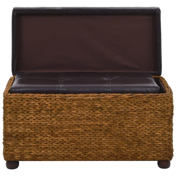 vidaXL Bench Set 2-piece Seagrass Brown
