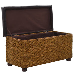 vidaXL Bench Set 2-piece Seagrass Brown