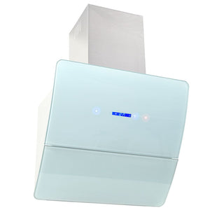 vidaXL Wall-Mounted Cooker Hood Stainless Steel 756 m³/h 60 cm White