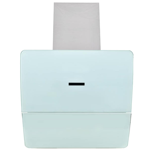 vidaXL Wall-Mounted Cooker Hood Stainless Steel 756 m³/h 60 cm White