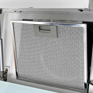 vidaXL Wall-Mounted Cooker Hood Stainless Steel 756 m³/h 60 cm White