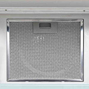 vidaXL Wall-Mounted Cooker Hood Stainless Steel 756 m³/h 60 cm White