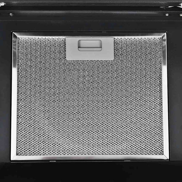 vidaXL Wall-Mounted Cooker Hood Stainless Steel 756 m³/h 60 cm Black