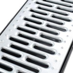 vidaXL Drainage Channels 6 pcs. Galvanized Steel 6 m