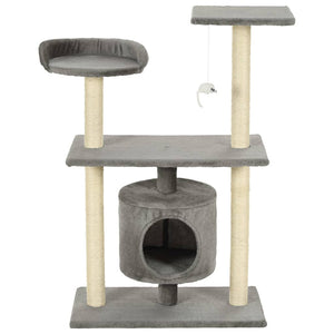 vidaXL Cat Scratching Post Sisal 95 cm Grey