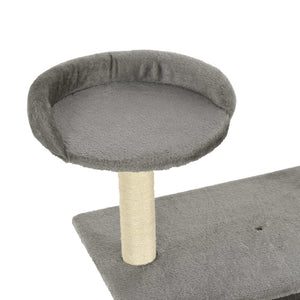 vidaXL Cat Scratching Post Sisal 95 cm Grey
