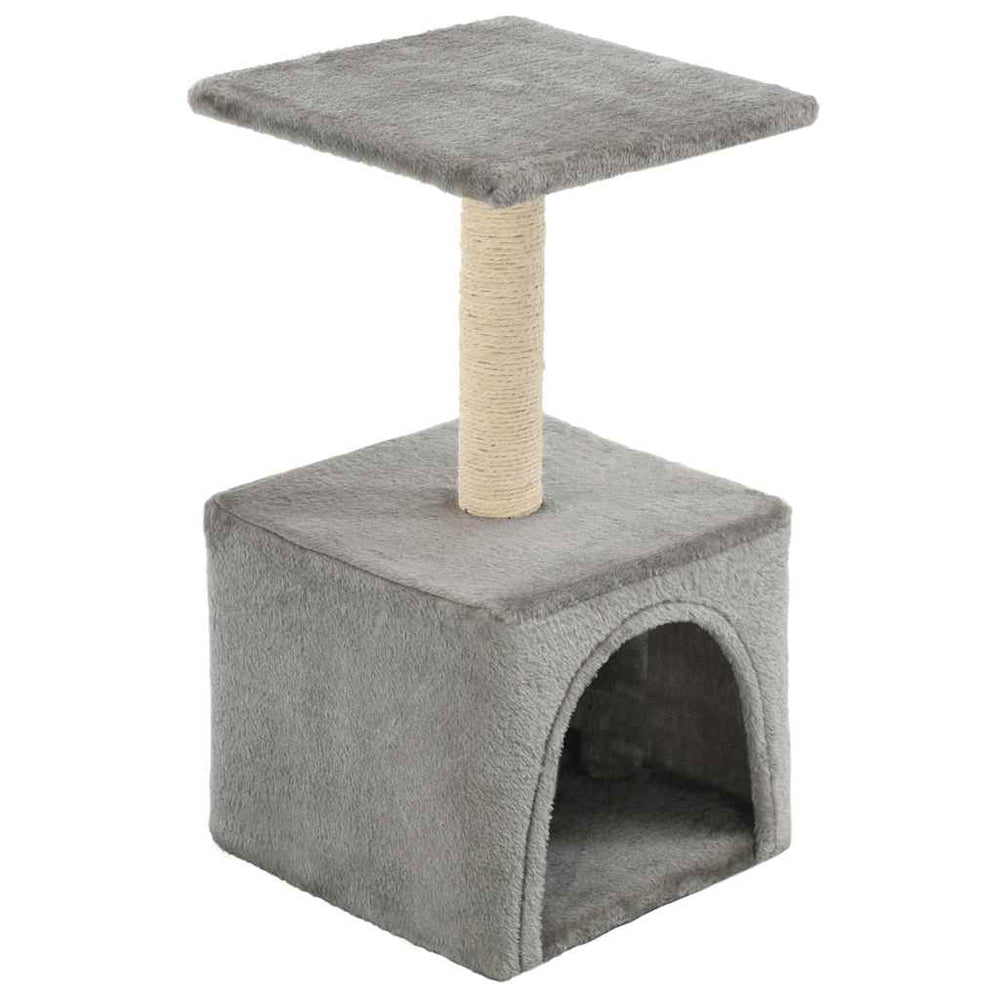 vidaXL Cat Scratching Post Sisal 55 cm Grey
