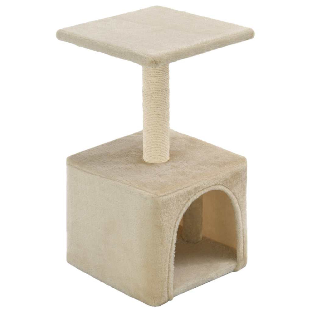 vidaXL Cat Scratching Post Sisal 55 cm Beige