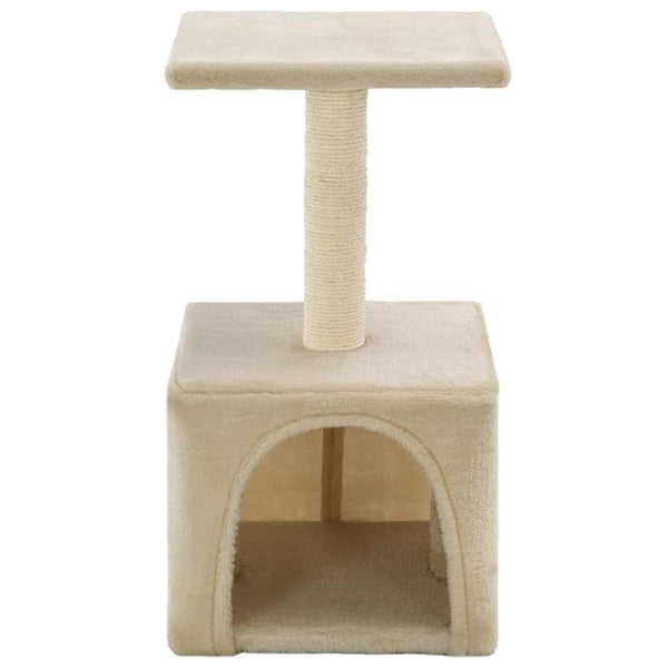 vidaXL Cat Scratching Post Sisal 55 cm Beige