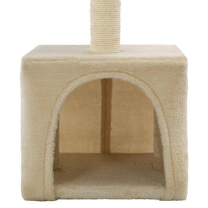 vidaXL Cat Scratching Post Sisal 55 cm Beige