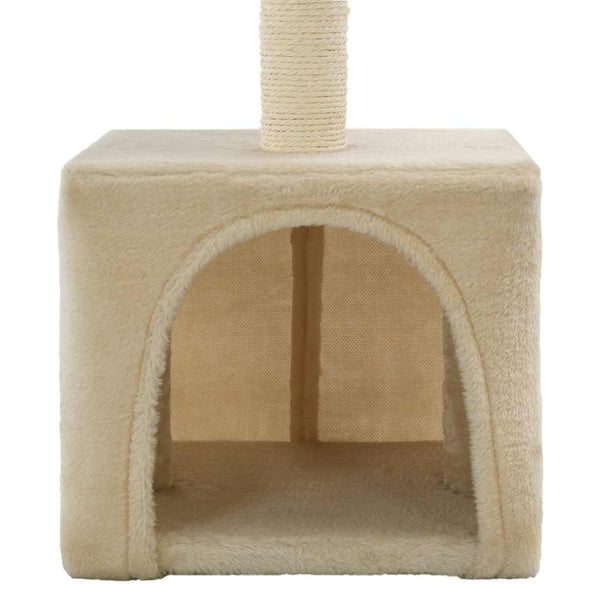 vidaXL Cat Scratching Post Sisal 55 cm Beige