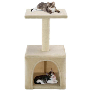 vidaXL Cat Scratching Post Sisal 55 cm Beige