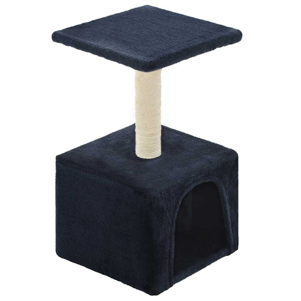 vidaXL Cat Scratching Post Sisal 55 cm Dark Blue