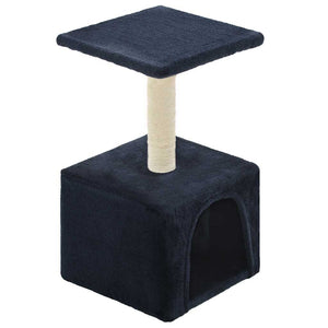 vidaXL Cat Scratching Post Sisal 55 cm Dark Blue