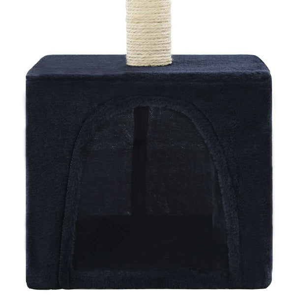 vidaXL Cat Scratching Post Sisal 55 cm Dark Blue