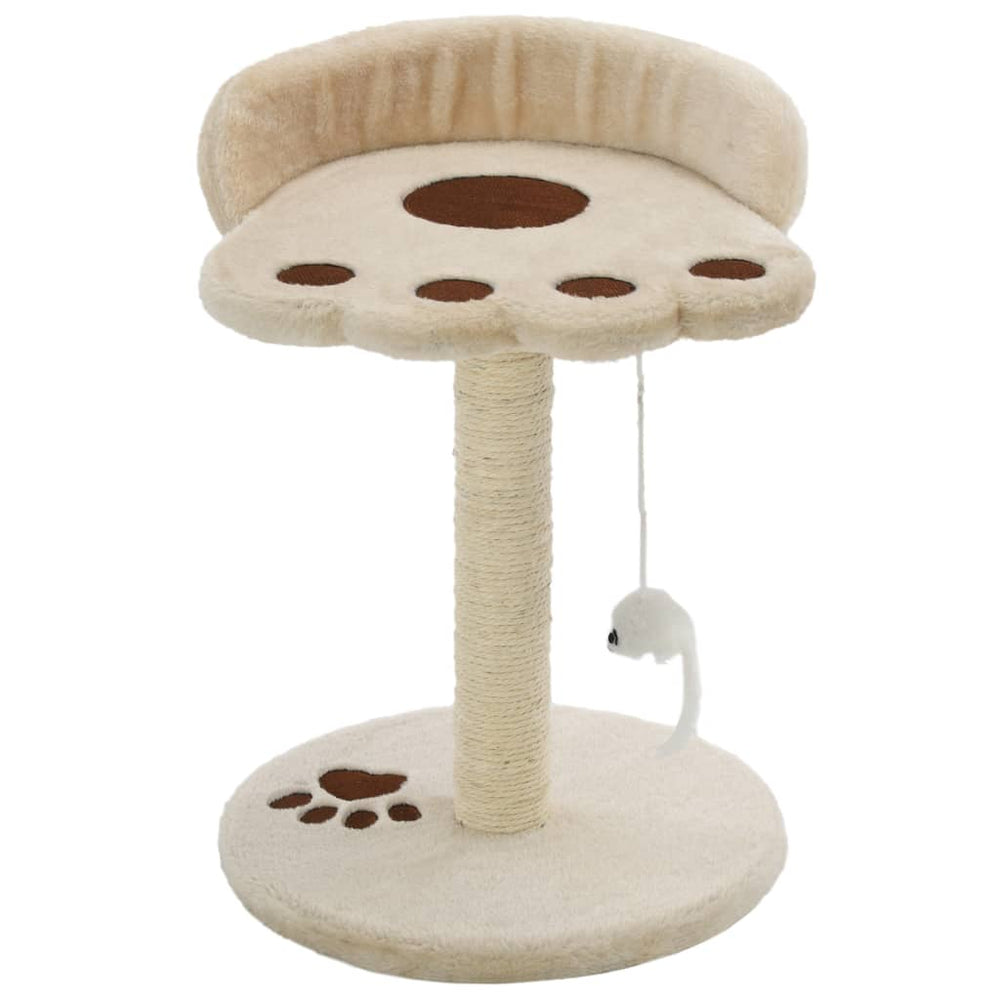 vidaXL Cat Scratching Post Sisal 40 cm Beige and Brown