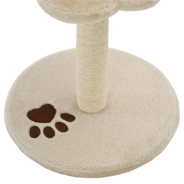 vidaXL Cat Scratching Post Sisal 40 cm Beige and Brown