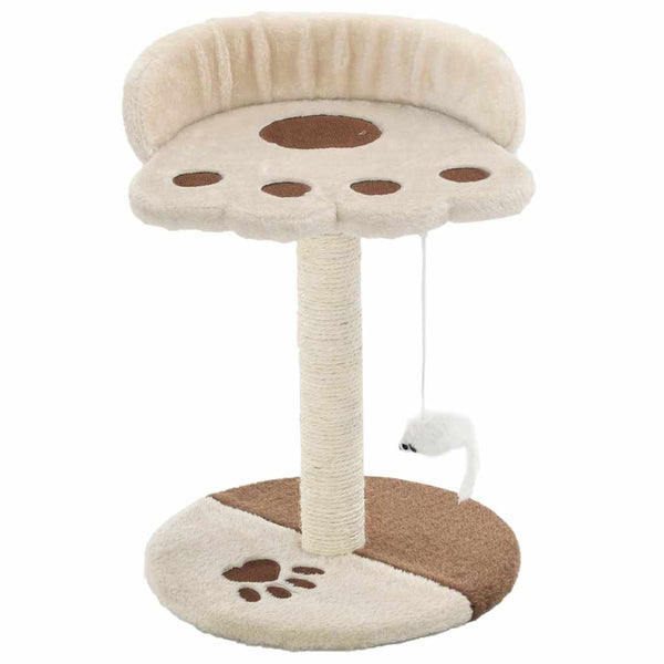vidaXL Cat Scratching Post Sisal 40 cm Beige and Brown
