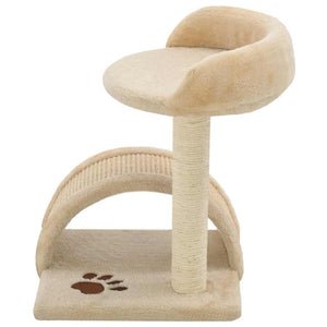 vidaXL Cat Scratching Post Sisal 40 cm Beige and Brown
