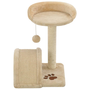 vidaXL Cat Scratching Post Sisal 40 cm Beige and Brown