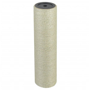 vidaXL Cat Scratching Post 8x30 cm 10 mm Beige