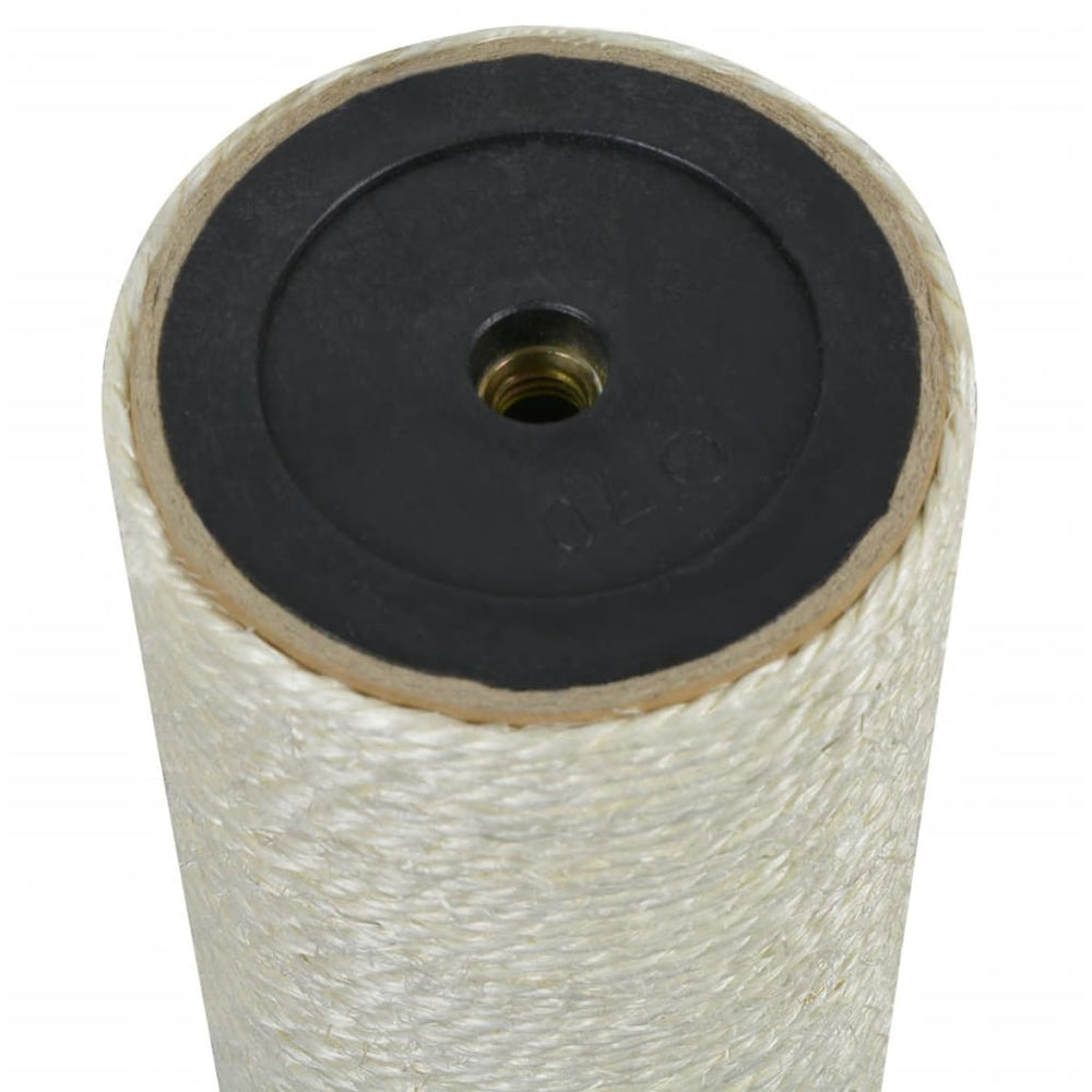 vidaXL Cat Scratching Post 8x40 cm 10 mm Beige
