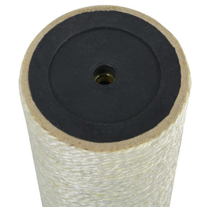 vidaXL Cat Scratching Post 8x40 cm 8 mm Beige