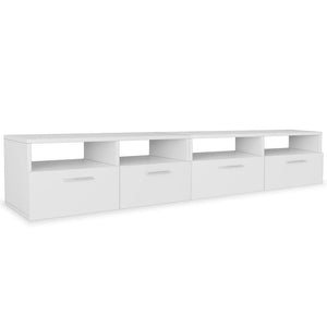 vidaXL 2 pcs. TV Cabinets Engineered Wood 95x35x36 cm White