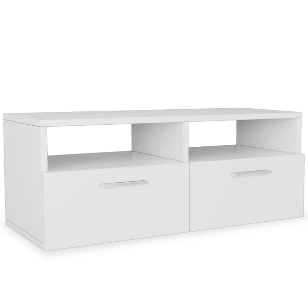 vidaXL 2 pcs. TV Cabinets Engineered Wood 95x35x36 cm White