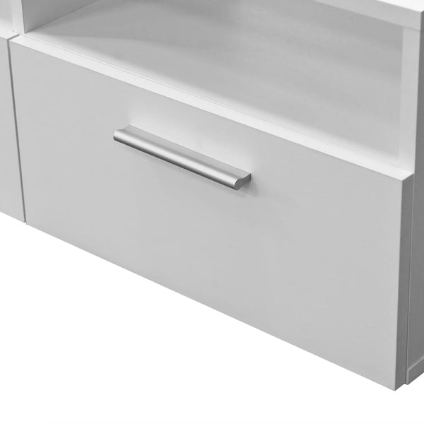 vidaXL 2 pcs. TV Cabinets Engineered Wood 95x35x36 cm White