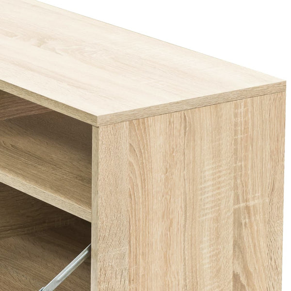 vidaXL 2 pcs. TV Cabinets Engineered Wood 95x35x36 cm Oak