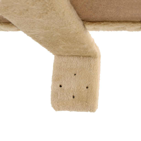 vidaXL Wall-Mounted Cat Scratching Tree with Sisal Scratching Posts 194 cm Beige