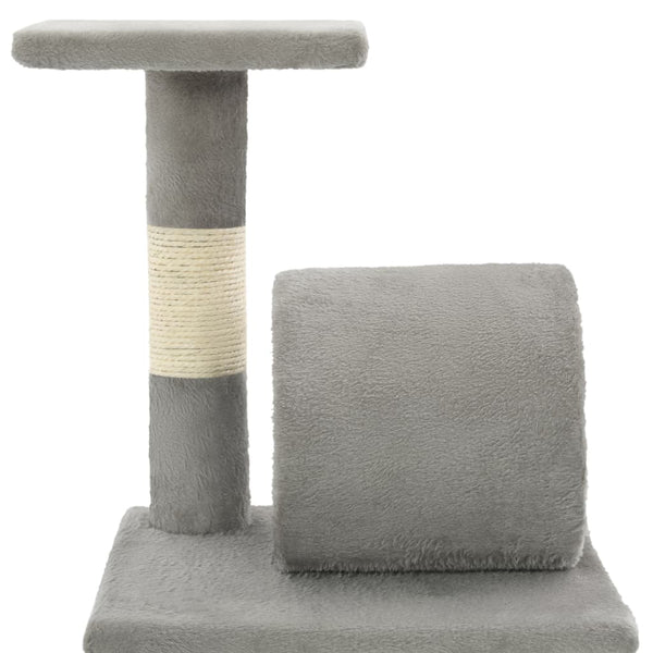 vidaXL Cat Scratching Post Sisal 65 cm Grey