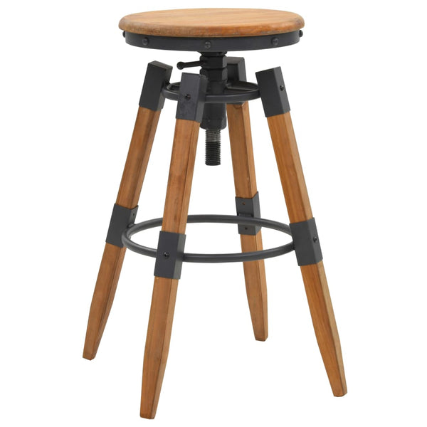 vidaXL Bar Stools 2 pcs. Solid Fir Wood