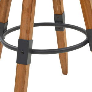 vidaXL Bar Stools 2 pcs. Solid Fir Wood