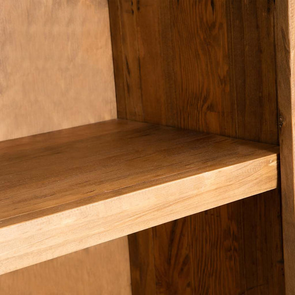 vidaXL Wall-Mounted Bathroom Cabinet Solid Pine Wood 42x23x70 cm