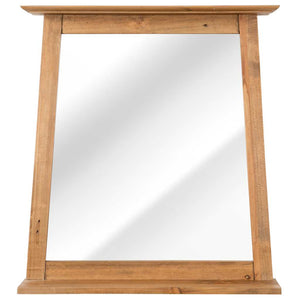 vidaXL Bathroom Furniture Set Solid Pine Wood
