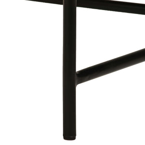 vidaXL 2-piece Table Set MDF with Brass Coating